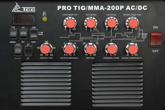 ТСС PRO TIG/MMA-200P AC/DC