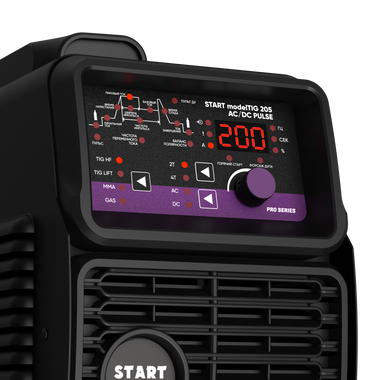 START 205 modelTIG AC/DC TIG PULSE