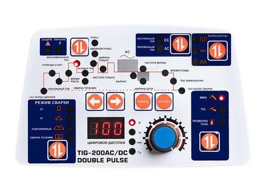 Grovers ENERGY TIG200 AC/DC DOUBLE PULSE