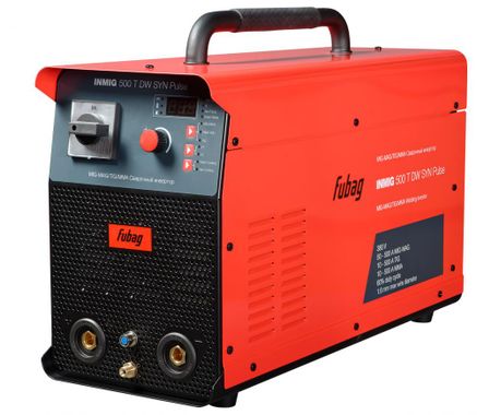 Fubag INMIG 500T DW SYN PULSE + ПОДАЮЩИЙ МЕХАНИЗМ DRIVE INMIG DW SYN PULSE + ГОРЕЛКА FB 400 3M + ШЛАНГ ПАКЕТ 5М