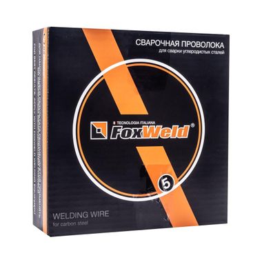 FoxWeld Св.08Г2С (ан. ER70S-6) Foxweld д. 1,0мм, D200, 5 кг