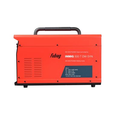 Fubag INMIG 500T DW SYN + Подающий механизм DRIVE INMIG DW SYN + Шланг пакет 5 м + горелка FB 400 3m