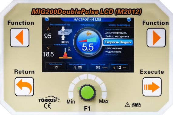 TORROS MIG-200 DOUBLE PULSE LCD (M2012)