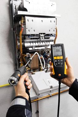 Testo 310 комплекте c ИК принтером с несъемным зондом отбора пробы L = 180 мм, ИК-принтером, в кейсе