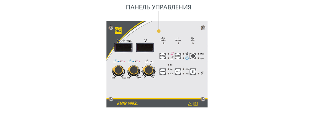 HUGONG EMIG 500S III (открытый подающий)