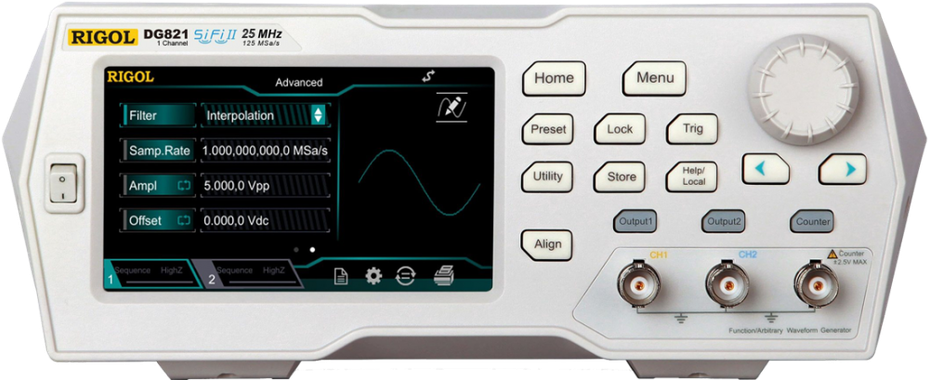 RIGOL DG821