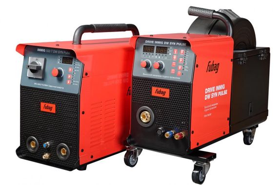 Fubag INMIG 500T DW SYN PULSE + ПОДАЮЩИЙ МЕХАНИЗМ DRIVE INMIG DW SYN PULSE + ГОРЕЛКА FB 400 3M + ШЛАНГ ПАКЕТ 5М