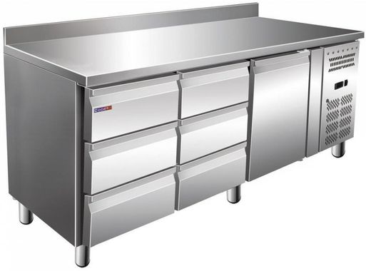 COOLEQ GN3260TN БОРТИК 6 ЯЩИКОВ+1 ДВЕРЬ