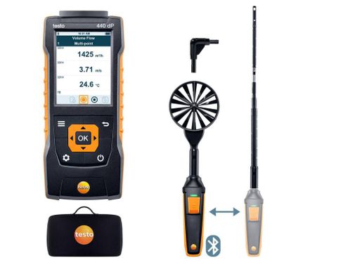 Testo Комплект для вентиляции 1 с Bluetooth 440