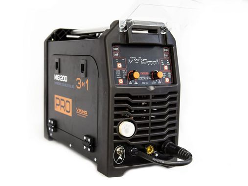 Viking MIG 200 DOUBLE PULSE SYNERGIC PRO MIG/MMA/LIFT-TIG 3 в 1
