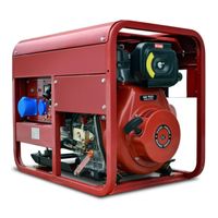 Redvolt С ДИЗ./ДВИГ. 192FE И ГЕНЕРАТОРОМ 7,0 КВТ (ЭЛ. СТАРТ, ПОДГОТОВКА ПОД ATS)