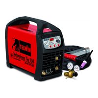 Telwin TECHNOLOGY TIG230 DC-HF/LIFT VRD 230V с аксессуарами