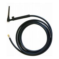 Aurora TIG 17v 140A (35%) M12x1. 4m с клапаном