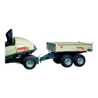 Cramer Тележка-прицеп Tandem Trailer двухосный с механизмом опрокидывания